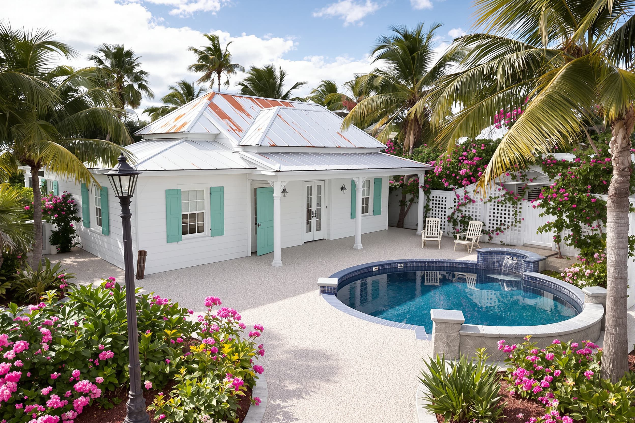 Luxury Pool Surround