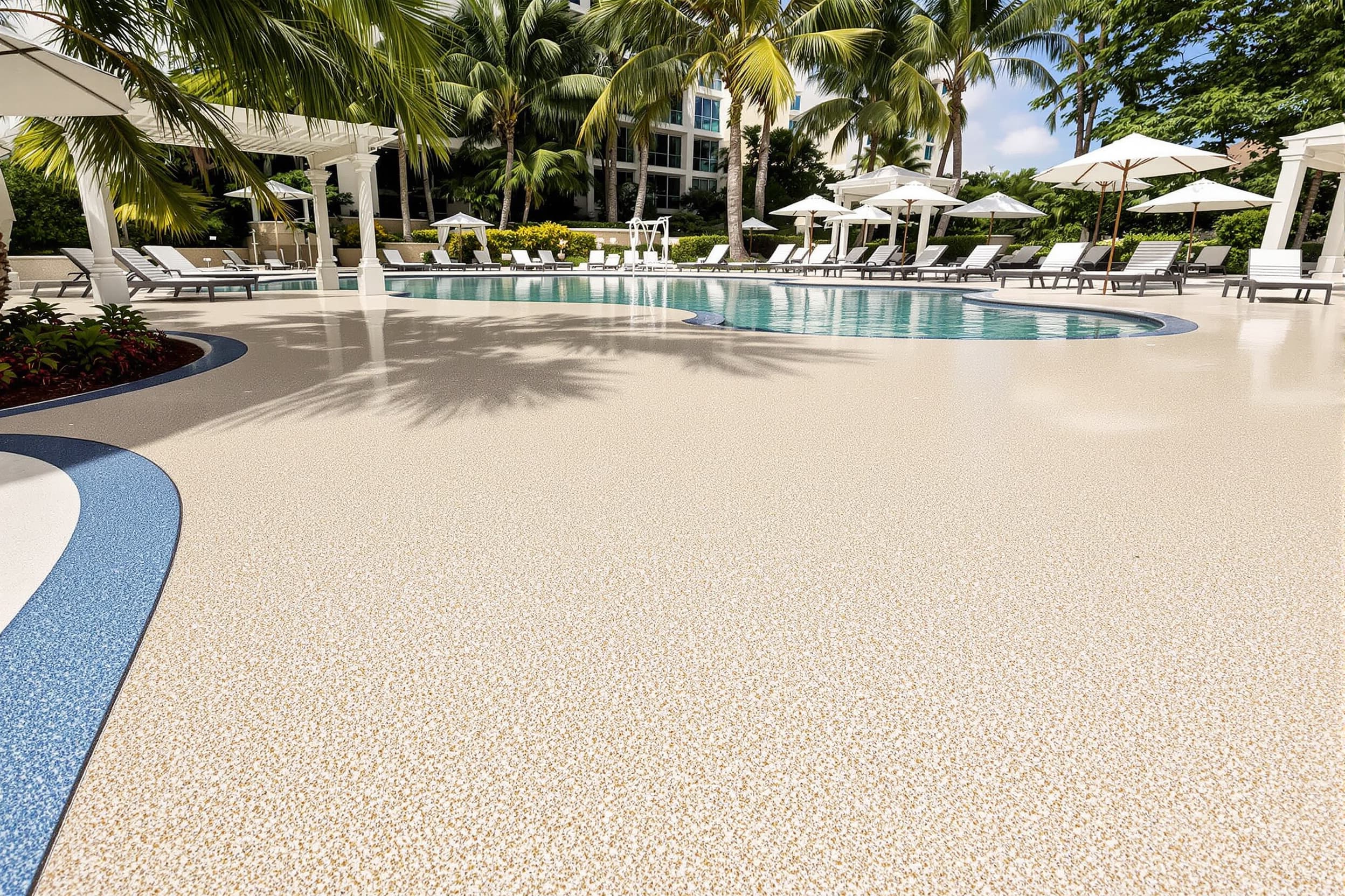 Resort Pool Deck