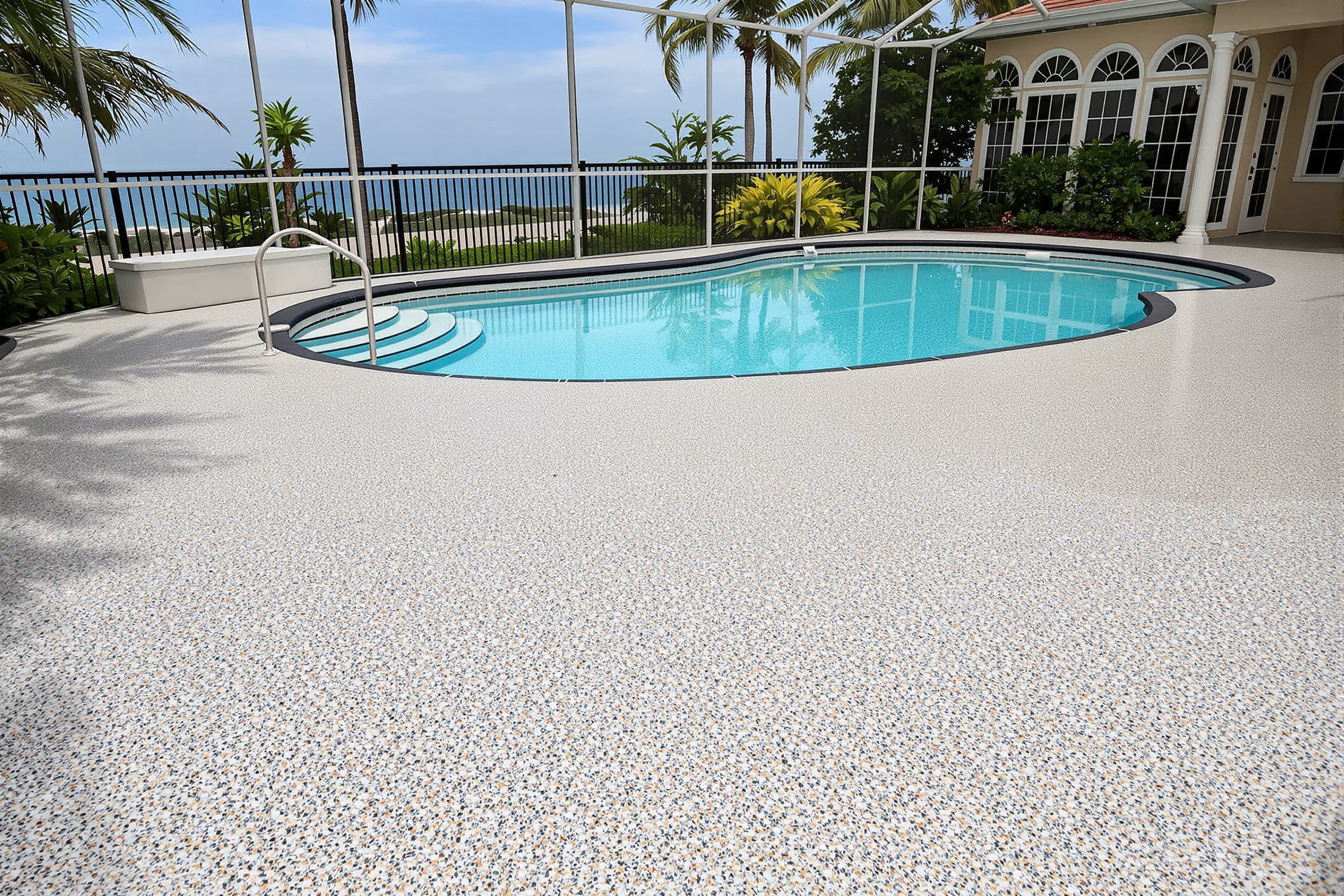 Pool & Entertainment Area