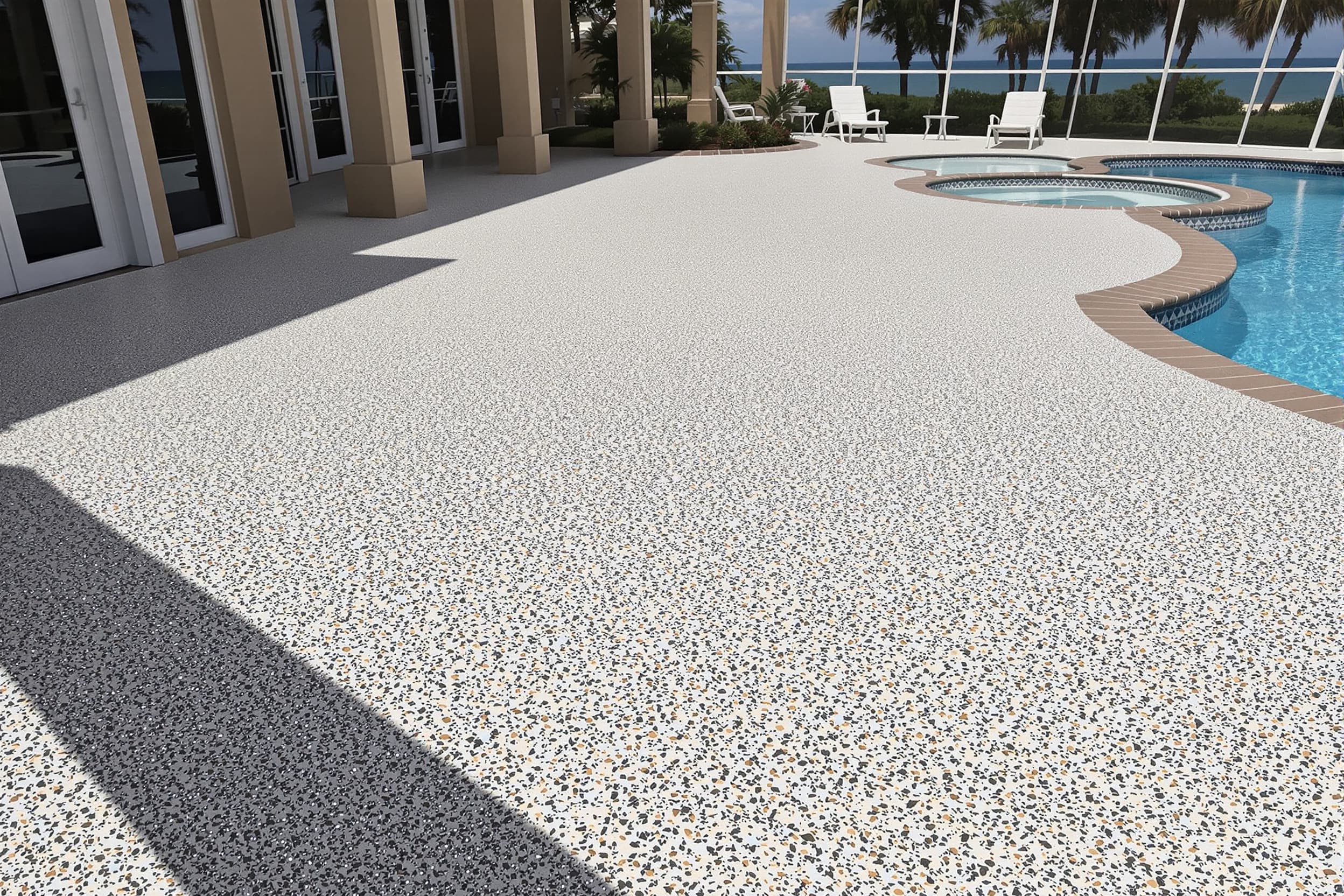 Waterfront Pool Terrace