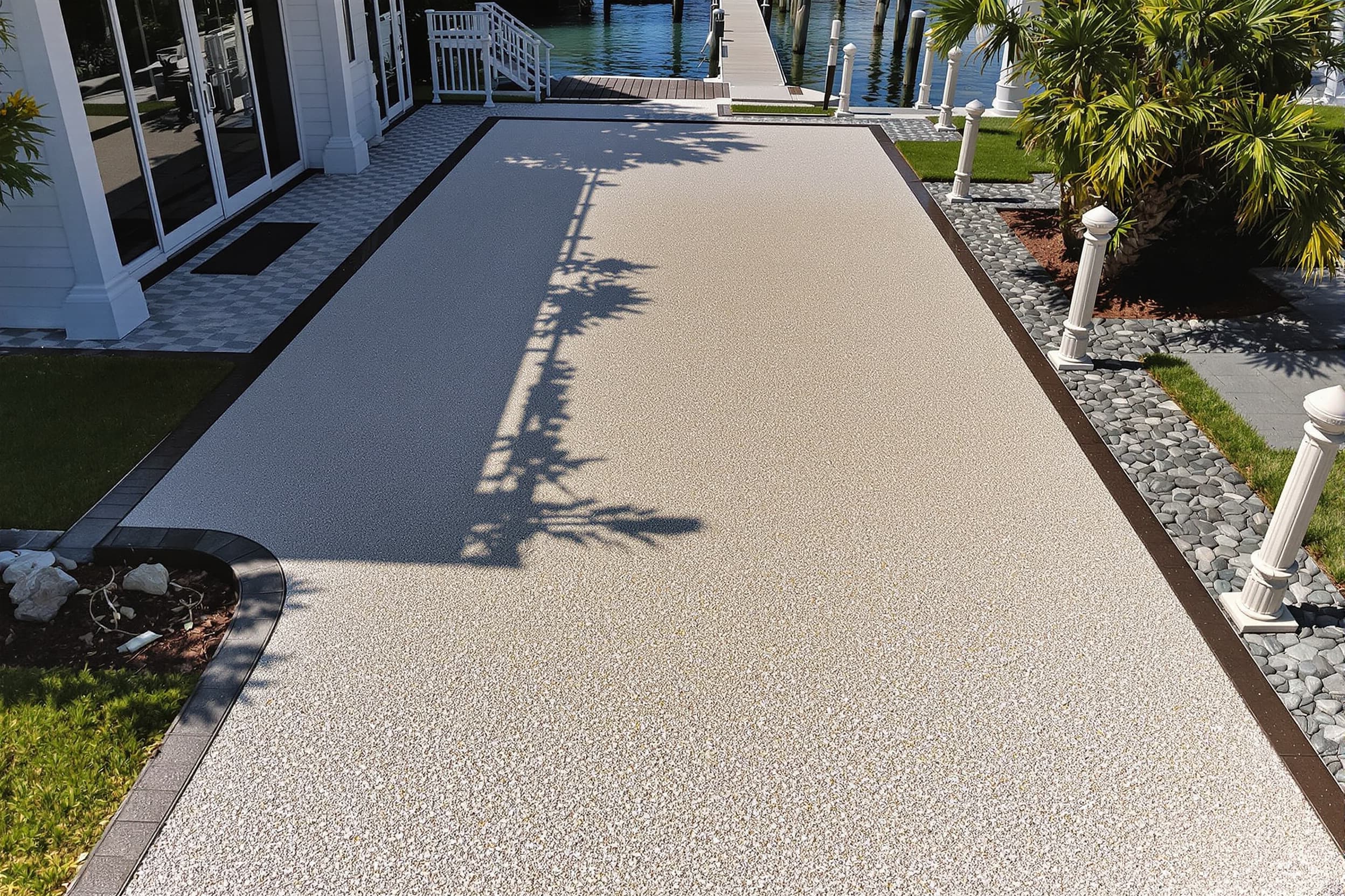 Tropical Pool Setting