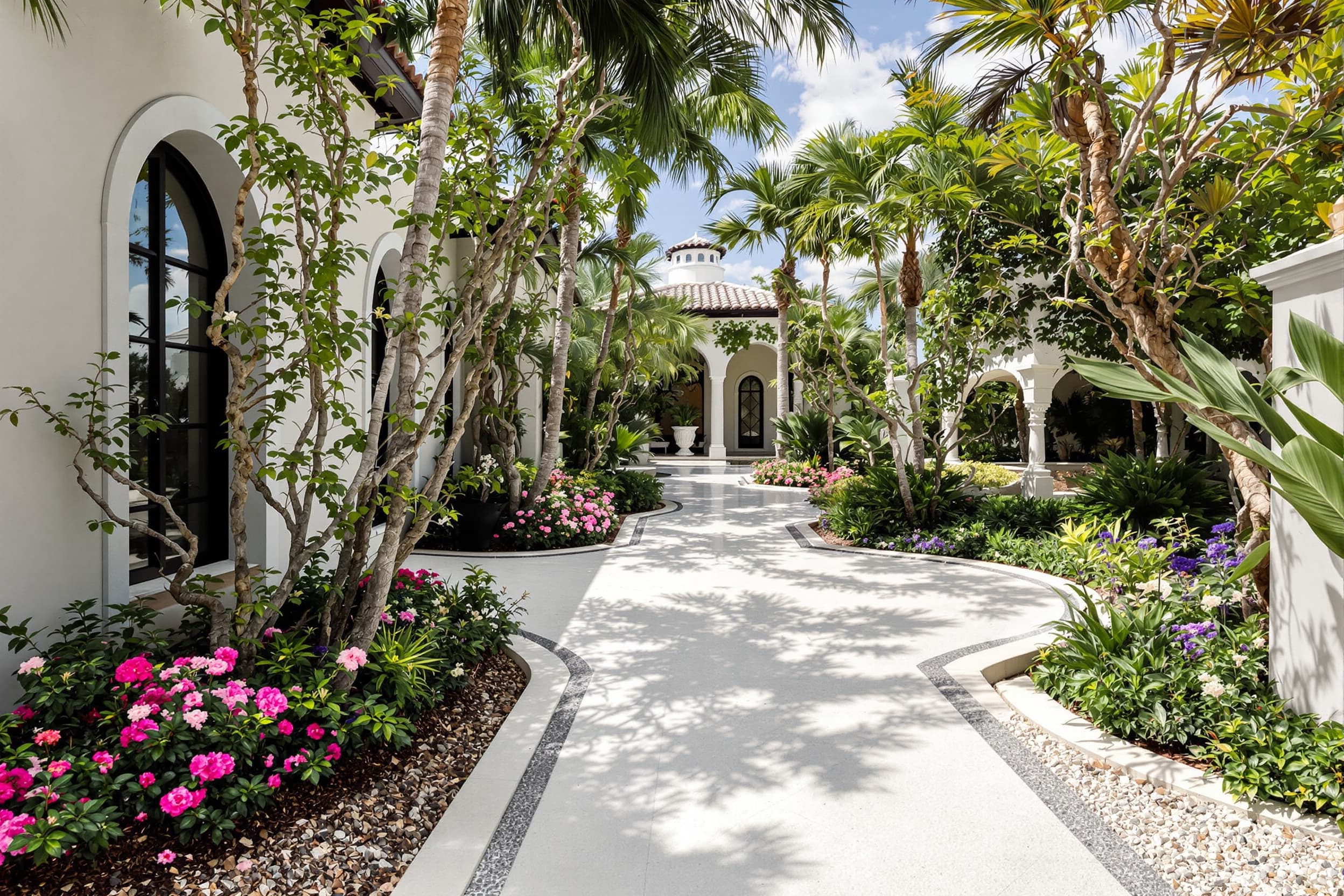 Landscaped Garden Path